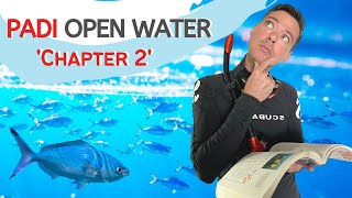 PADI Open Water Diver Manual Answers Chapter 2 Knowledge Review