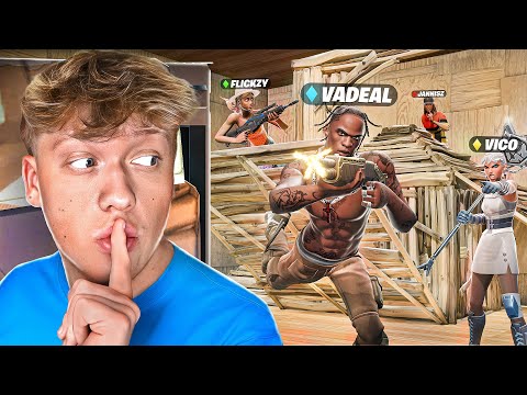 7 FORTNITE PROS ⇨ 50 MINIGAMES