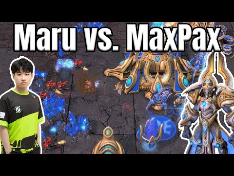 Maru and MaxPax Play a GOD TIER TvP bo3 in Master's Coliseum 6
