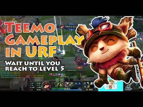 League of Legends: Teemo play in URF