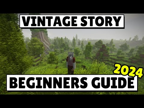 Surviving Your FIRST DAY! | VINTAGE STORY BEGINNERS GUIDE TUTORIAL 2024