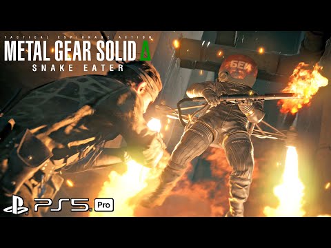 MGS DELTA Δ: The FURY Boss Fight [EXTREME Difficulty] Non Lethal | Metal Gear Solid 3 Remake