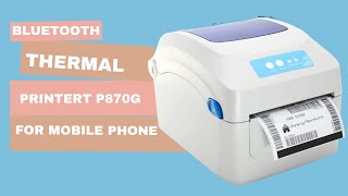 Thermal Printer TP870 for online sellers & How to connect or install + unboxing.