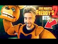 WEARING The YELLOW RABBIT SUIT EXCLUSIVE FNAF 2 Movie Set Vlog