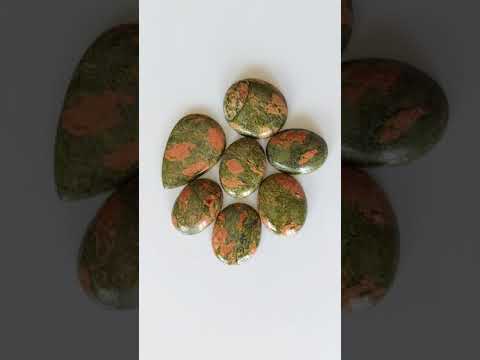 Free size  brown dot jasper cabochons for jewellery