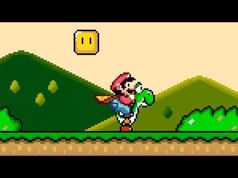 Super Mario World (Super Nintendo, 1991) – ⭐96 Full Game Session (Single Player) 🪶🏰🦖