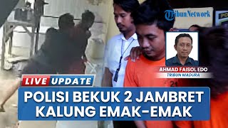 2 Jambret Kalung Emak-emak Beraksi Siang Bolong Modus Beli Bensin, Pelaku Terekam CCTV di Bangkalan