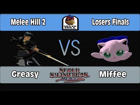 Melee Hill 2: Greasy (Marth) Vs. Miffee (Puff) - LF