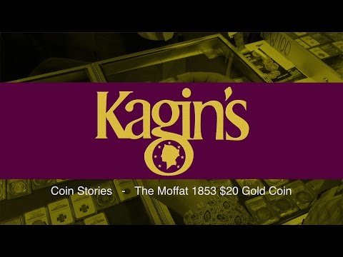 CoinWeek Sponsor Video: Kagin's Coin Stories: The Moffat 1853 $20 Private Gold Coin