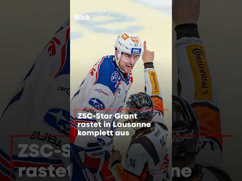 Canadians completely beside themselves: ZSC-Grant completely loses his temper against Lausanne