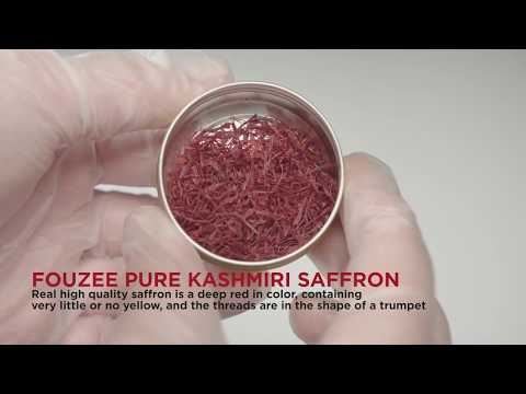 How to Test Pure Saffron | Pure Saffron vs Fake Saffron | Shoppers Plaza