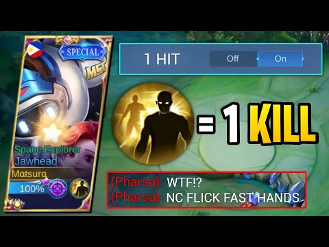JAWHEAD FLICKER = 1 KILL! 😱 JAWHEAD 1 HIT COMBO BUILD! JAWHEAD BEST BUILD 2023! - MOBILE LEGENDS
