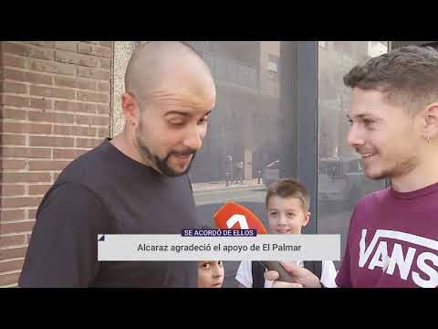 El Palmar se emociona con Carlos Alcaraz