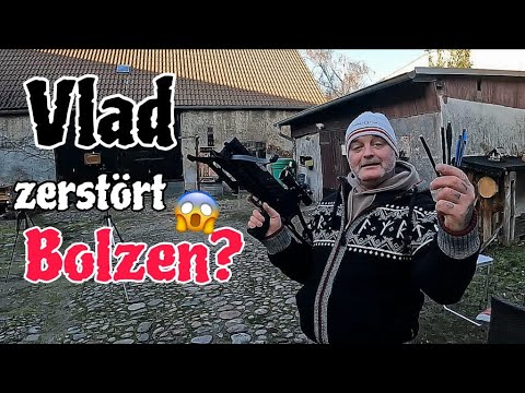 VLAD repeating crossbow: Not a single bolt survived 😬