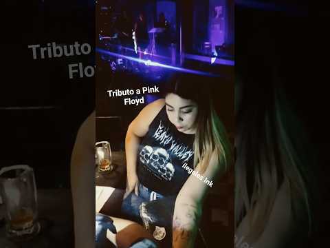 Tributo Pink Floyd en el Faro de la Luna Negra e Ilegales Ink #pinkfloyd #tatoo #music