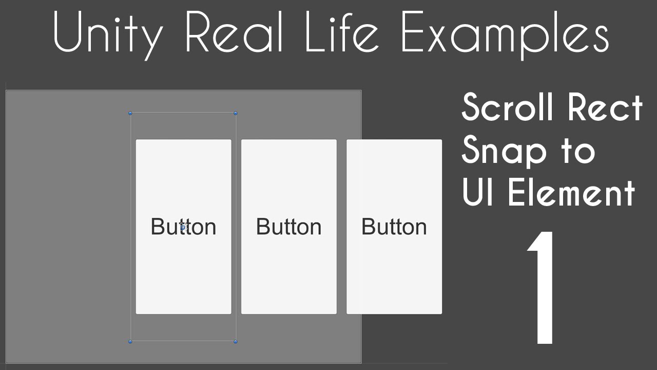 Smooth scroll snap? - Questions & Answers - Unity Discussions
