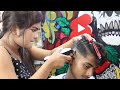 Female Barber Skin Fade Haircut Boys Hair Transformation
