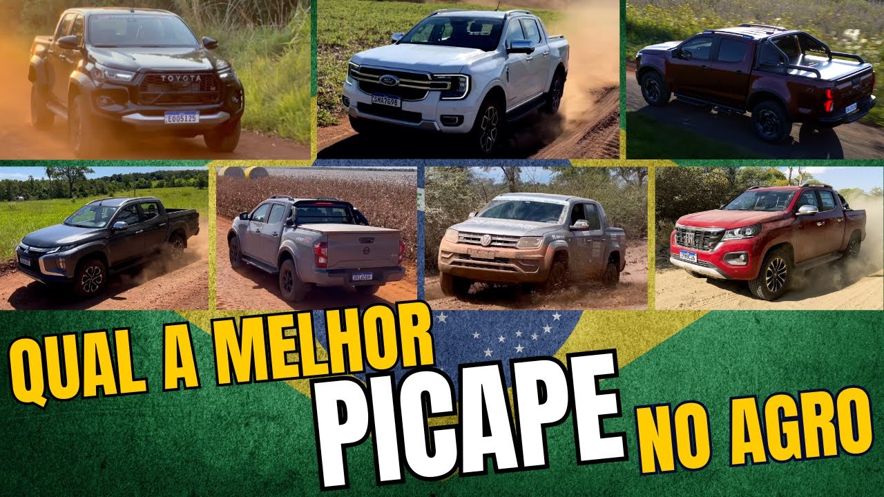 QUAL A MELHOR PICAPE NA LIDA? Hilux, Ranger, S10, L200, Frontier, Amarok ou Titano?