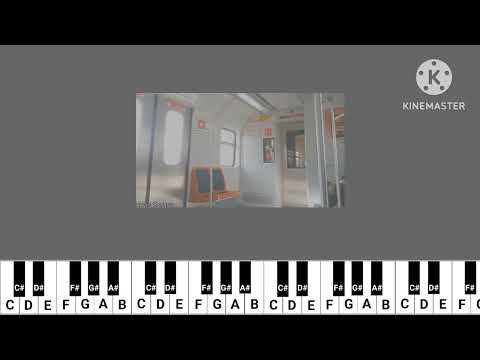 Sons dos Trens Cptm Séries 7000 7500 e 8000 dos CAFs (Piano)