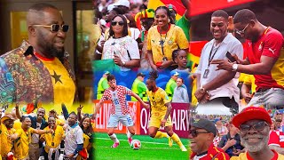 Wow!😍Ibrahim Mahama,Despite,RNAQ,Dr. Paa Kwesi Nduom Surprise Fans at Ghana vs Croatia | FIFA in USA