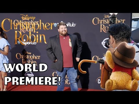 World Premiere of Christopher Robin!!!!