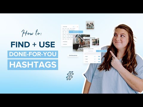 How to Find + Use Done-for-you Hashtag Sets on Plann Desktop