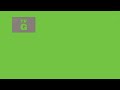 TeenNick TV G Rating Bug Green Screen