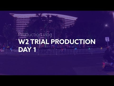 Wooting two - Trial production day 1