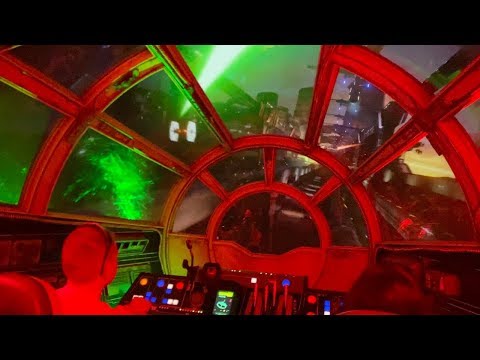 Star Wars Millennium Falcon Smugglers Run Ride Through 4K | Disney World Star Wars Galaxy's Edge