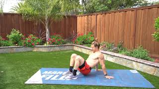 Reverse Plank Bridge Hip Lift exercise video thumbnail