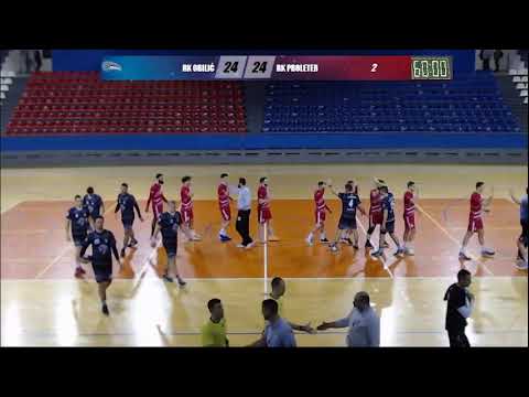 ARKUS liga Playout 8. kolo / RK Obilić - RK Proleter