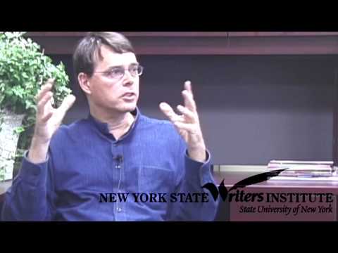 Charles Mann at the NYS Writers Institute in 2006
