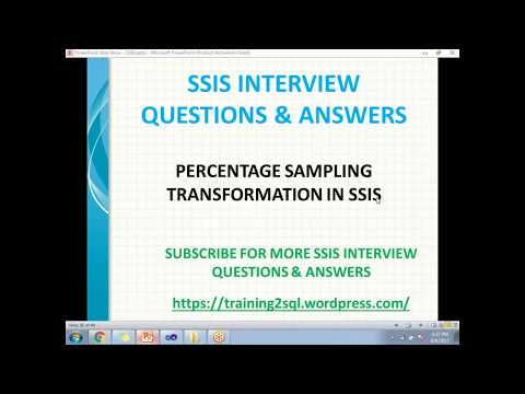 HCL SSIS Interview Questions