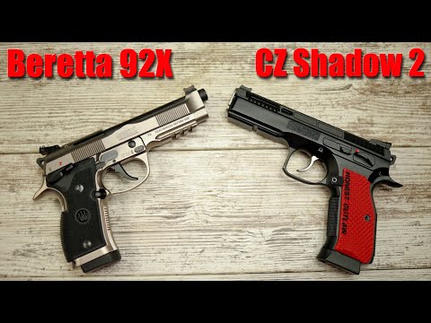 Beretta 92X Performance vs CZ Shadow 2