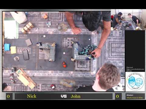 Charity Hammer 2: Preview Game - Nick Nanavati's Iron Hands vs John Lennon's Imperial Fists