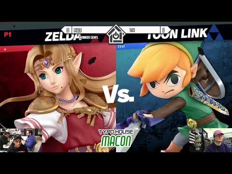Typo House Macon 3/5/19-Pace(Zelda) VS TFH(Toon Link)- Winner Finals