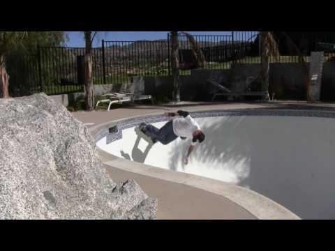 Slob Rob killing his back yard pool