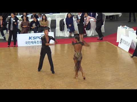 Tim Grabenwöger & Natalie Cremar   WDSF World Championship Youth Latin 2017   Cha Cha Cha