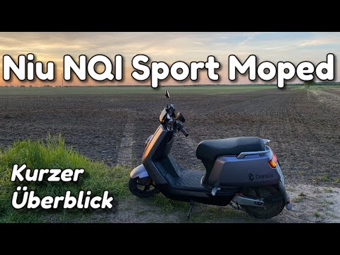 Dance E Moped / NIU NQI Sport - kleiner Überblick