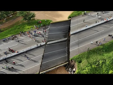 Dir. Protección de Civil ofreció balance tras colapso de puente en Autopista José Antonio Páez