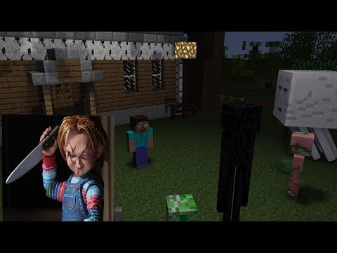 MONSTER SCHOOL: Horror Chucky Challenge - Minecraft Animation