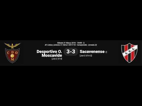 Desportivo Olivais - SG Sacavenense 2017/2018