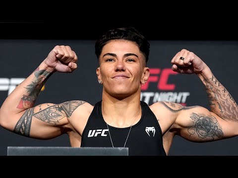 Andrade vs Blanchfield Weigh-In | UFC Vegas 69