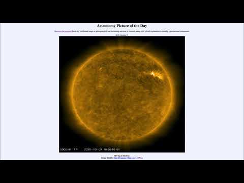 2020 October 03 - Driving to the Sun