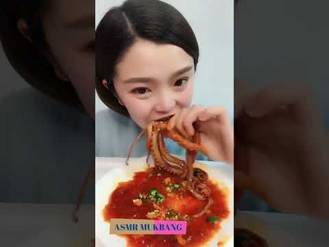 ASMR MUKBANG | Eating Seafood(octopus)#07 #Shorts