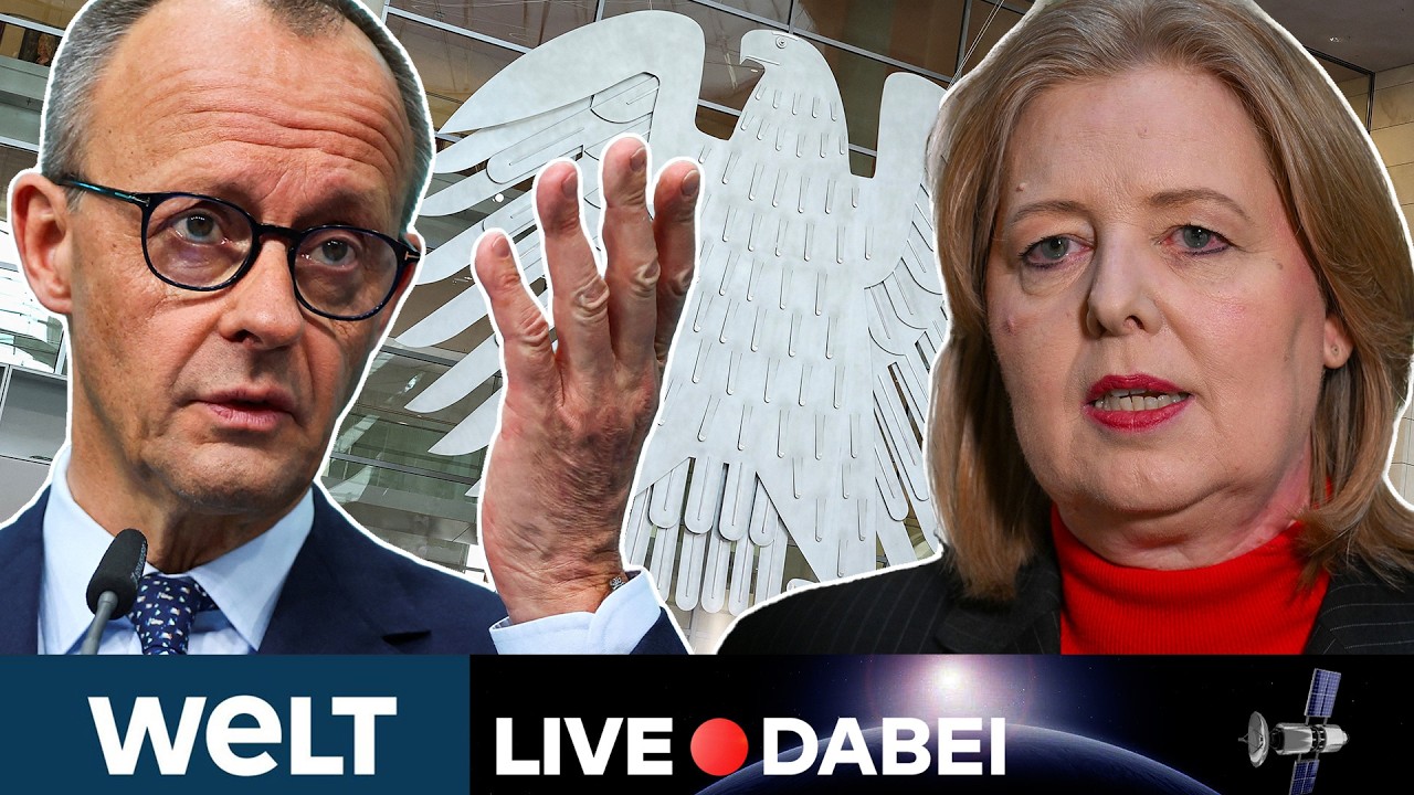 RENTEN-REFORM: Showdown! Merz und Bas stellen Vorschläge der Kommission vor I WELT LIVE DABEI