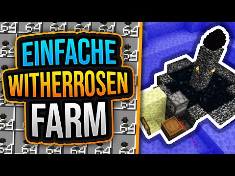 WITHERROSEN FARM (Tutorial) ✨ Minecraft 1.21