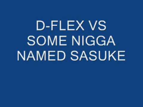 D-FLEX VS. SASUKE THE RAPPER BATTLE