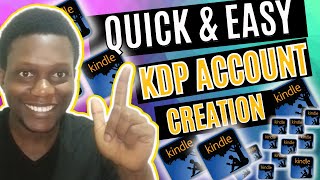 Step By Step Amazon Kindle Tutorial - How To Create Amazon KDP Account - Kindle Direct Publishing