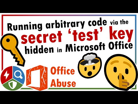The Hidden Office Test Key (Persistence)